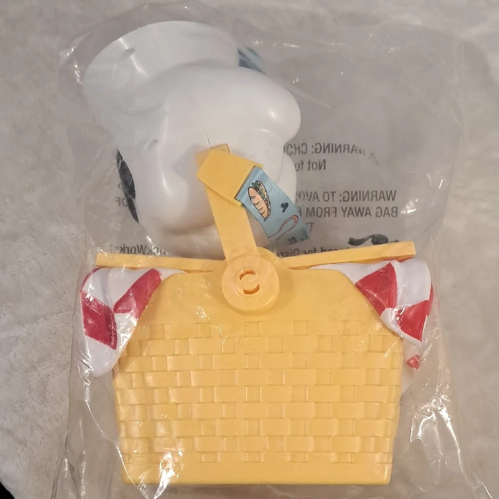 Disney Yellow Picnic Basket Party Favor